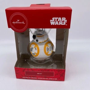 New Disney Star Wars Christmas Ornament by Hallmark BB-8 BB8 R2D2 Collectable - Picture 1 of 5