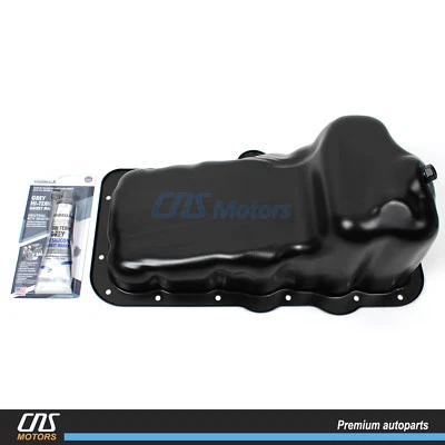 Engine Oil Pan w/ Silicone for 02-12 Dodge Dakota Durango Nitro Ram Jeep Liberty Foto 1 de 4