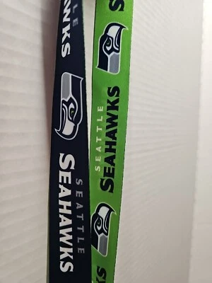 Seattle Seahawks NFL New 24.5 Inch Lanyard With Clip - Image 1 of 4