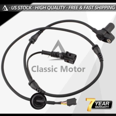 Set of 1 ABS Wheel Speed Sensor Front For Audi A4 / A4 Quattro / S4 2004-2009 - Image 1 of 4