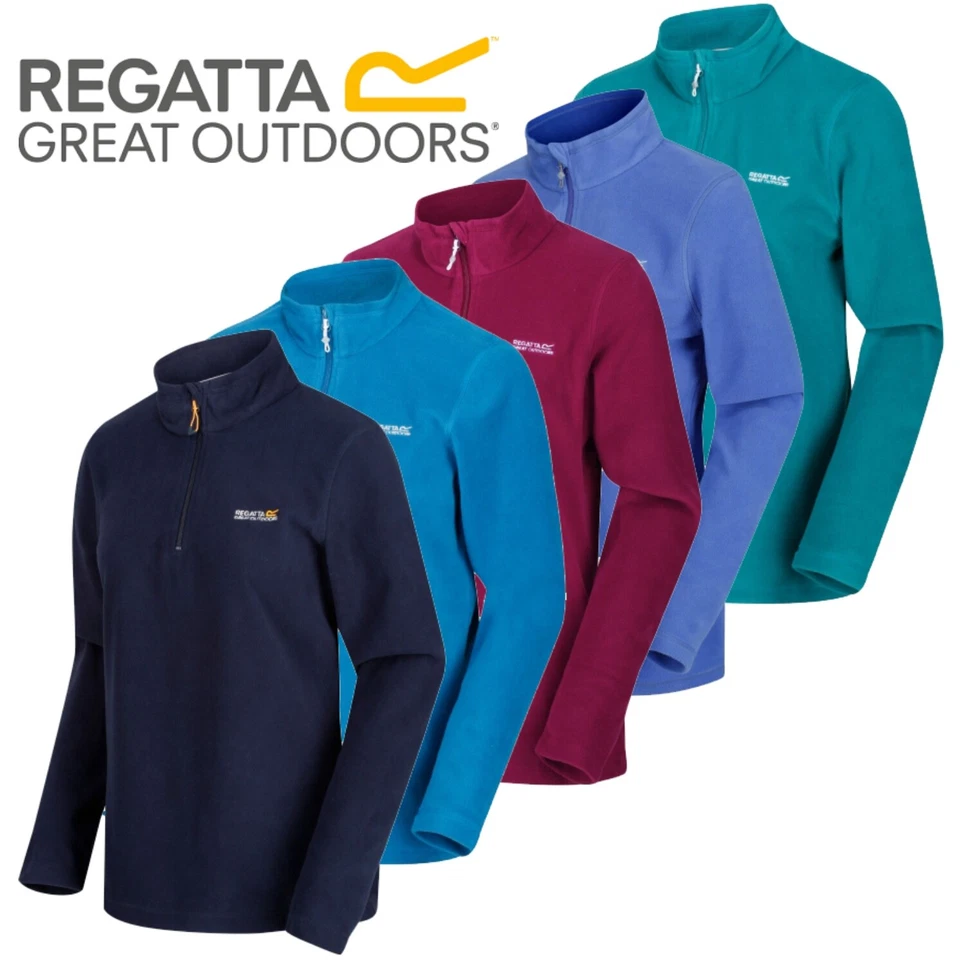 Regatta Sweetheart Fleece Womens Micro Top Lightweight Ladies Half Zip Jacket - Image 1 of 1