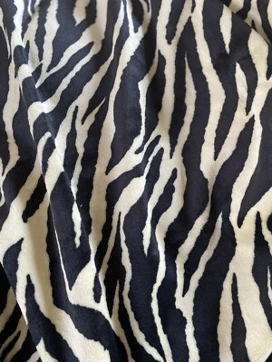 Minky, Minkee 30” Square For Baby Blanket Plush Fabric By Benartex Tiger - Image 1 of 4