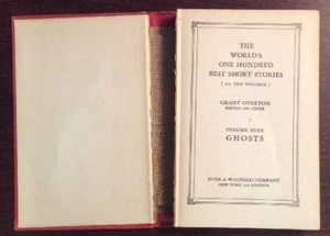 The World's One Hundred Best Short Stories Volume 9 Ghosts 1927 Hardback - Imagen 1 de 12