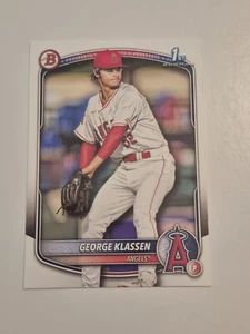 2025 Bowman Base Prospects George Class Los Angeles Angels #BP-63 - Foto 1 di 2