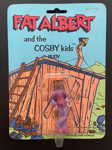 Vintage 1982 Tedro Fat Albert and the Cosby Kid "Rudy" Figure Sealed New - Picture 1 of 6
