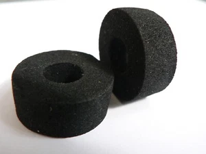 1 par de neumáticos de goma musgo 10X24 para llantas lisas Carrera Universal vehículos - Imagen 1 de 1