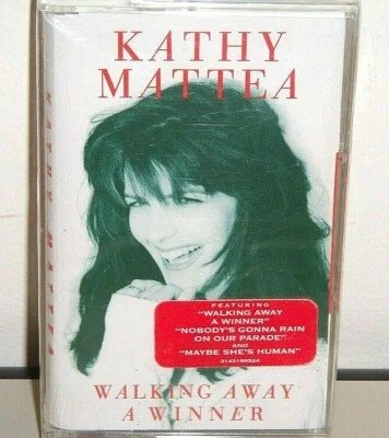 (SEALED) KATHY MATTEA WALKING AWAY A WINNER CASSETTE TAPE NEW - Image 1 of 3