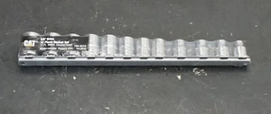 CAT /Snap-On Tool 194-3574 12-Piece Socket Set 3/8 Drive Metric 8-19 mm 12-Point - Picture 1 of 5