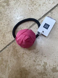 New Gap Kids Pink Rose Pony Tail Holder - Picture 1 of 1