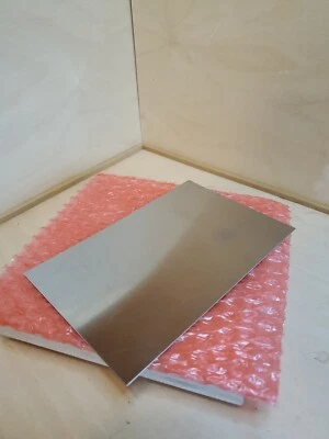 chapa de acero inoxidable 1 pieza 22 calibre 6" x 4"+- placa metálica 430 soldadura tig mig Foto 1 de 4