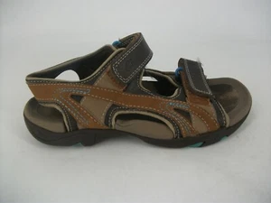 Clarks Air Kids Combo Brown Kids Sand Honorable UK 13.5 EU 32.5 JS9 PP 04 - Picture 1 of 8
