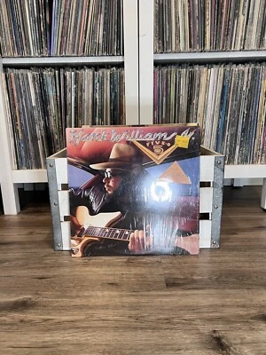 Hank Williams Jr  - Five-O - Vinyl Record LP 1985 Country Music - Image 1 of 4