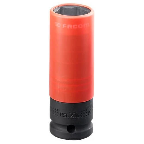 Facom 1/2" Drive Reinforced Impact Socket for Alloy Wheels Metric 21mm