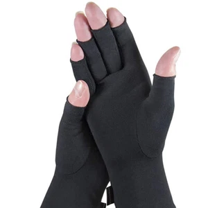 Brownmed IMAK Compression Arthritis Gloves - Medium - Black - Picture 1 of 4