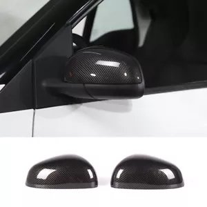 Kohlefaser Style Außenspiegelkappen Spiegelkappen für Smart Fortwo 453 2015-2021 - Bild 1 von 12