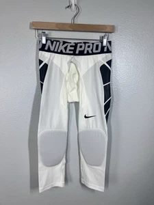 Weiße Nike Pro Hyperstrong Kompressionshose Größe Small gebraucht, in einwandfreiem Zustand - Bild 1 von 7