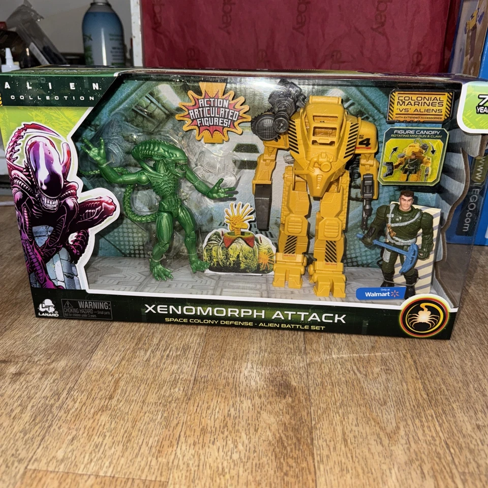 Lanard Alien Collection Xenomorph Attack Power Loader Space Colony