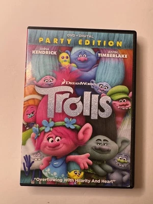 TROLLS party Edition, (DVD+Digital) DreamWorks - Image 1 of 3