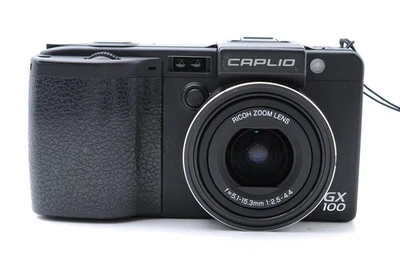 RICOH Digital Camera Caplio GX100 Black Working Used from JAPAN - Image 1 of 4
