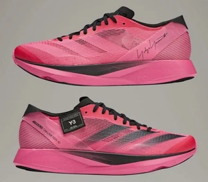 adidas Y-3 Adizero Takumi Sen 10 W JH9180 Running Laufschuh 44 2/3 Rosa Schwarz - Bild 1 von 2