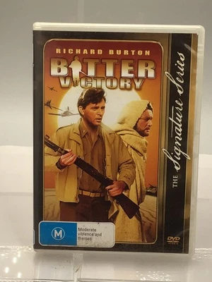 Bitter Victory Dvd - Richard Burton - War Movie Classic - K - image 1 of 3