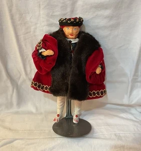 8" Vintage Peggy Nisbet Doll “H/218 King Henry VIII” England - Picture 1 of 1