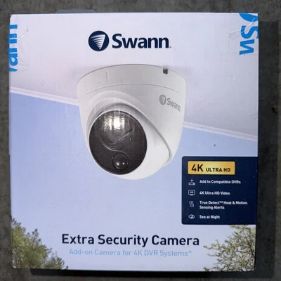 Swann 4K HD Thermal Motion Dome Camera SWPRO-4KDOME - Bluetooth, Weatherproof - Image 1 of 4