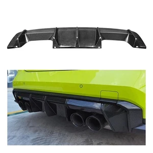 BMW G80 M3 G82 G83 M4 Frontlippe Splitter Spoiler Glanz Schwarz 3 Stück Tuning - Bild 1 von 5