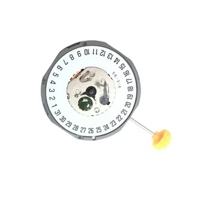 Quartz Watch Movement White Dial Date@6 With Adjusting Stem For Miyota 1M12 - Imagen 1 de 9