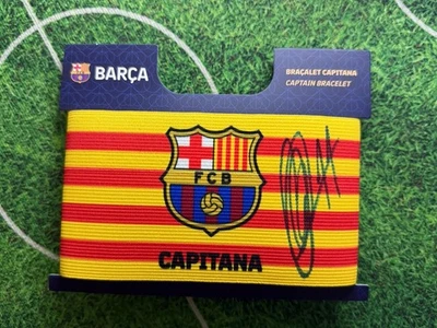 COA ALEXIA PUTELLAS Handsignierte Kapitänsbinde BARCA Autogramm Captain Armband - Bild 1 von 4