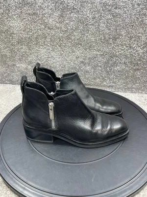 Bota 3.1 Phillip Lim para mujer talla 35 EU 4 US Alexa botín de cuero negro con cremallera al tobillo Foto 1 de 4