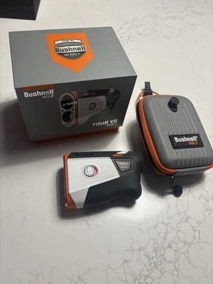 Telémetro de cambio Bushnell Tour V6 - gris/naranja (202321P) Foto 1 de 3