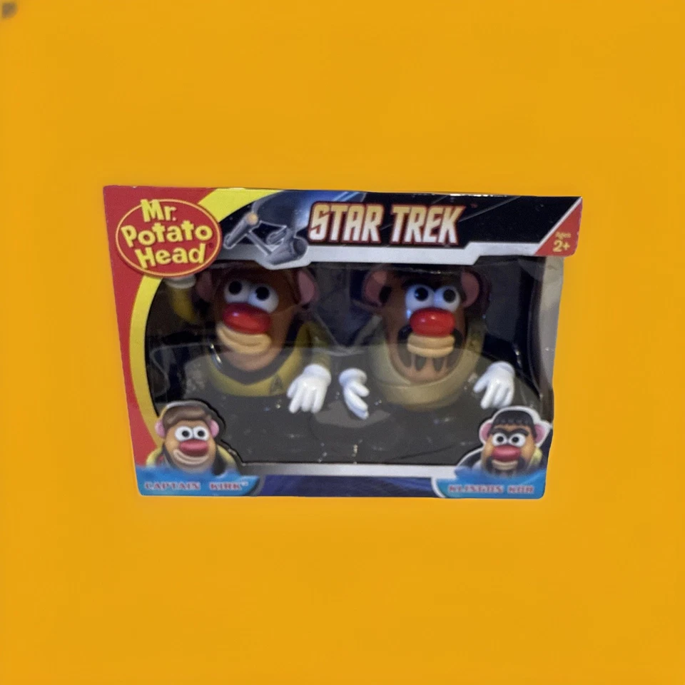 Star Trek Mr. Potato Head Captain Kirk & Klingon Kor Hasbro 2011 CBS
