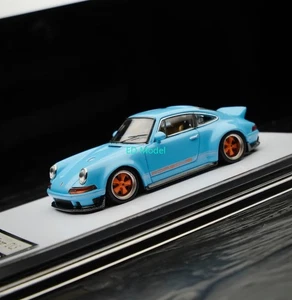 BN Zincit 1:64 Blue 911 964 Singer DLS Sports Model Diecast Metal Car  - Picture 1 of 8