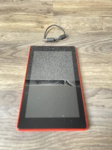 Amazon Kindle Fire 7 Tablet Model Sro43kl 7th Generation Red - Picture 1 of 8