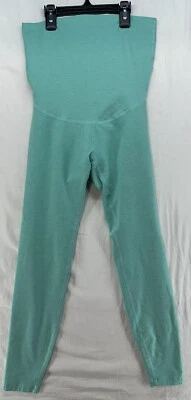 Beyond The Bump Yoga Spacedye Midi Maternity Legging Light Green Womens Size XS - Image 1 of 4