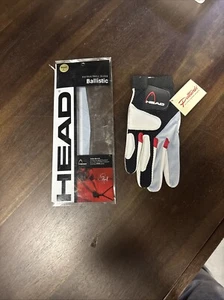 NEW! Head Ballistic Racquetball Glove Right Hand Size Large Red Black & White - Picture 1 of 6
