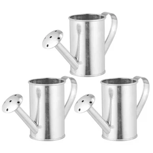 3 Pcs Sukkulenten Blumentopf Aus Zinn Alte Vase Dekorativer Blumenhalter - Bild 1 von 12