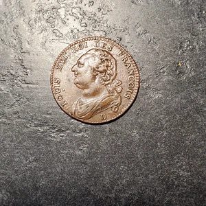 FRANCE LOUIS XVI 12 D 1791.3 D VIVA LA REVOLUTION! JBC - Picture 1 of 2