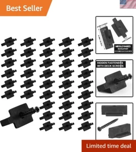 Easy-Install Hidden Deck Fasteners: 200 Nylon Clips & Screws for Your Project - Picture 1 of 9