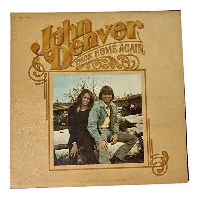 JOHN DENVER - BACK HOME AGAIN 1974 RCA RECORDS FOLK ROCK VINYL LP — 第 1/4 张图片