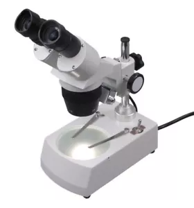 10X-20X-30X-60X Stereo Binocular Microscope with Dual Lights - Picture 1 of 2