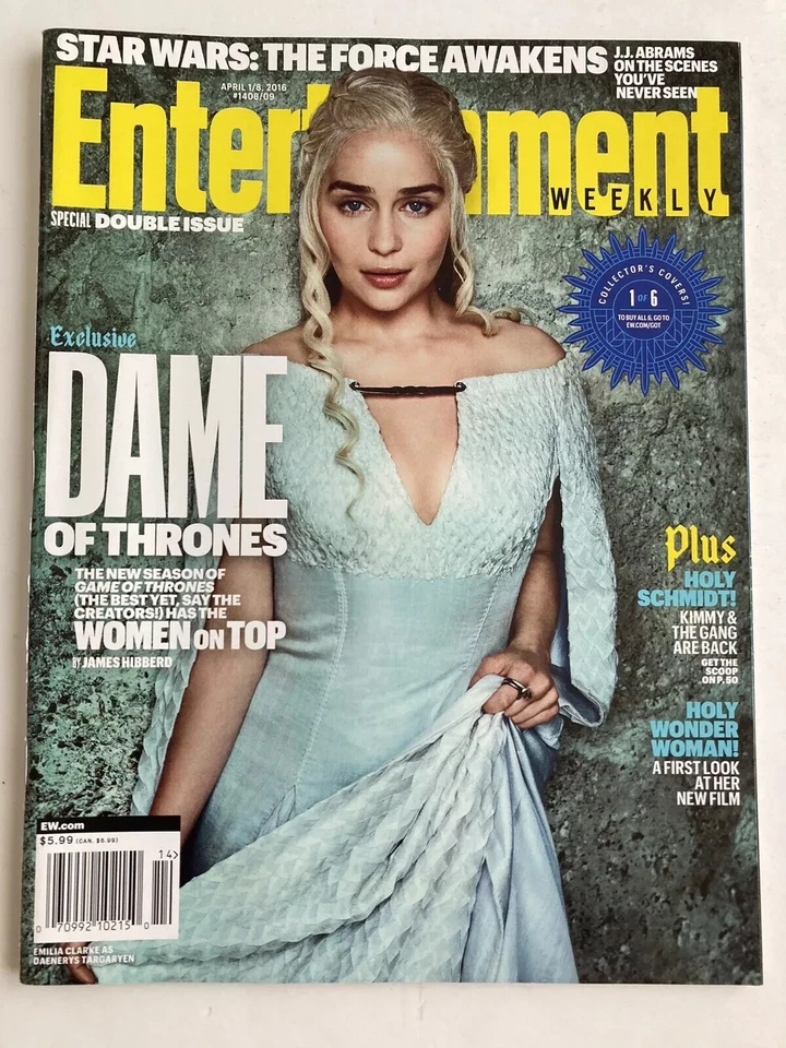 Entertainment Weekly Magazine #1408/09 April 1/8, 2016 Game of Thrones - Image 1 of 1