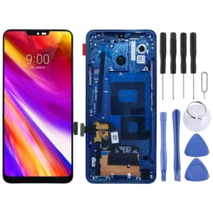 LCD Bildschirm für LG G7 ThinQ / G710 G710EM G710PM G710VMP Digitizer Baugruppe + Rahmen - Bild 1 von 6