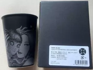 Junji Ito Exhibition Temptation Black tumbler with illustration From Japan - Picture 1 of 3