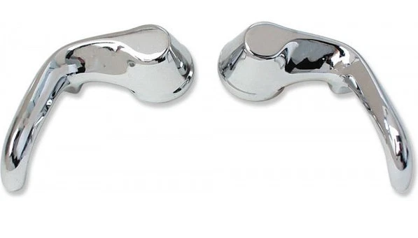 Juego de manijas de ventana de ala de ventilación 1966-1967 Pontiac GTO Tempest y techo rígido LeMans Foto 1 de 3