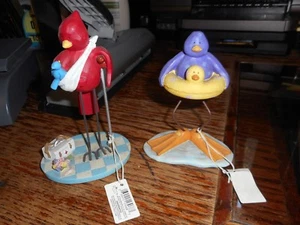 2 Different Tweet Along With Me Bird Figurines by RUSS #'s 11671 13068 - Picture 1 of 1