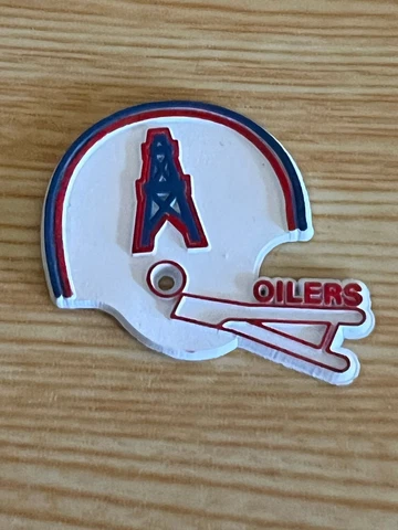 Vintage NFL Houston Oilers Magnet Football Helmet Cover