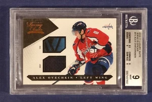2010-11 Luxury Suite Jerseys Sticks #73 Alex Ovechkin/25 BGS 9 MINT Jersey Stick - Picture 1 of 2