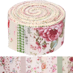42 Streifen Jelly Roll Stoff 2,5" x 44" | Baumwolle Streifen Bündel - Jelly Rolls - Bild 1 von 12